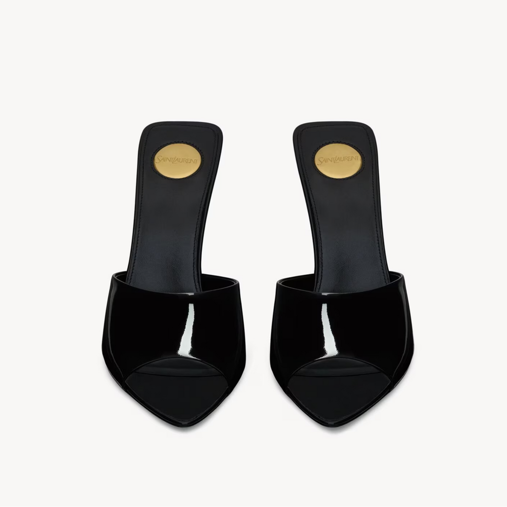 Romy Mules in Patent Leather